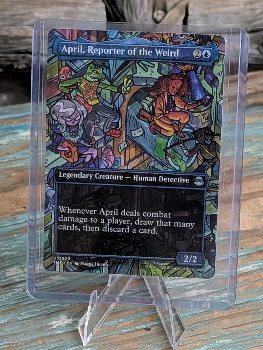Magic The Gathering TMNT 7 Card Bundle